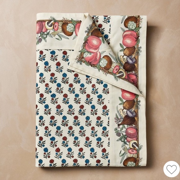 John Derian Thanksgiving table cloth - Picture 2 of 11